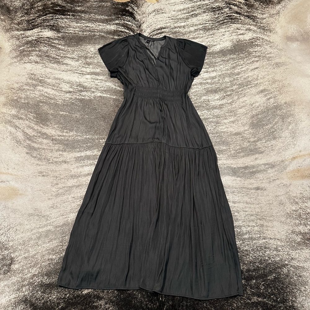 Chic Grey Maxi Dress
